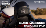 Подушка спинки пассажирского сиденья Royal Enfield, черного цвета, арт. KXA00208