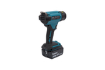 Аккумуляторный тепловой пистолет (фен) Makita LXT 18В, 550 град, кейс MakPac,насадки, 5.0 Ач х 1, з/у DHG180RT1J
