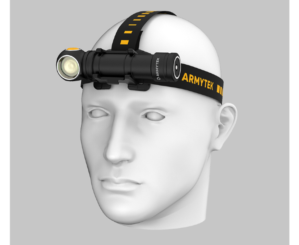 Фонарь Armytek Wizard C2 Pro Max Magnet USB Warm (3720 лм, 1х18650, теплый свет)