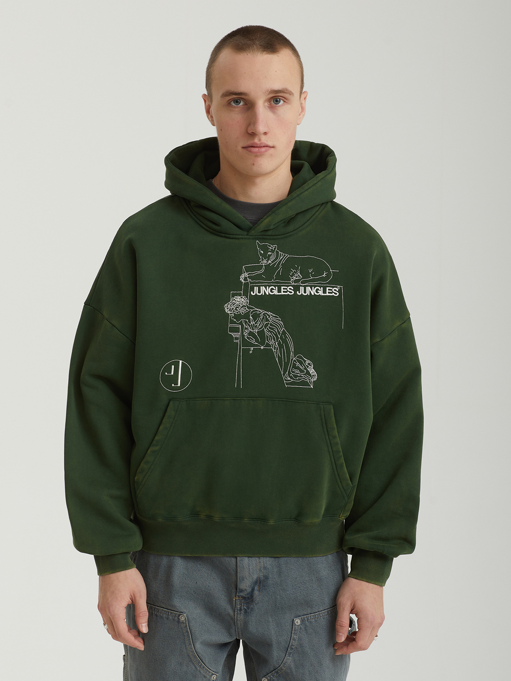Мужская Толстовка Looking Downward