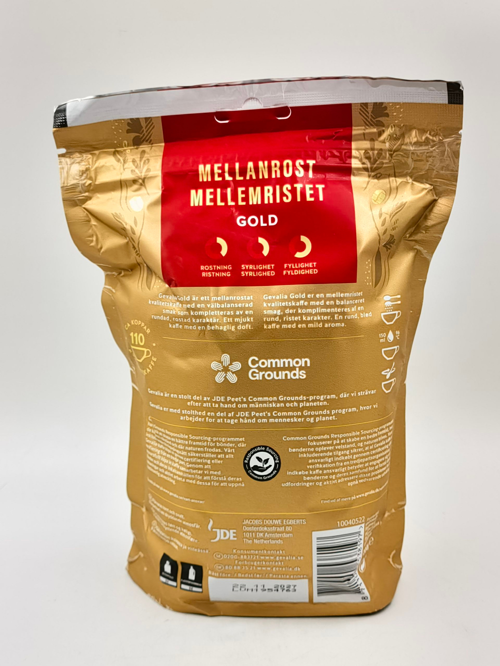 Кофе растворимый Gevalia Gold 200 г (из Финляндии)