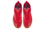 Li Ning Competition Cushioning Slip Resistant Abrasion Resistant Breathable Low top Table Tennis Shoes Men"s Flame Red
