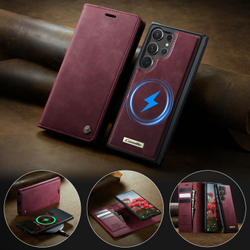 Чехол-кошелек CaseMe 2 in 1 MagSafe Samsung Galaxy S24 Ultra