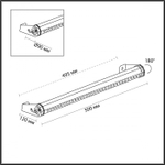 Уличный настенный светодиодный светильник Odeon Light GRAZE 7040/10WL