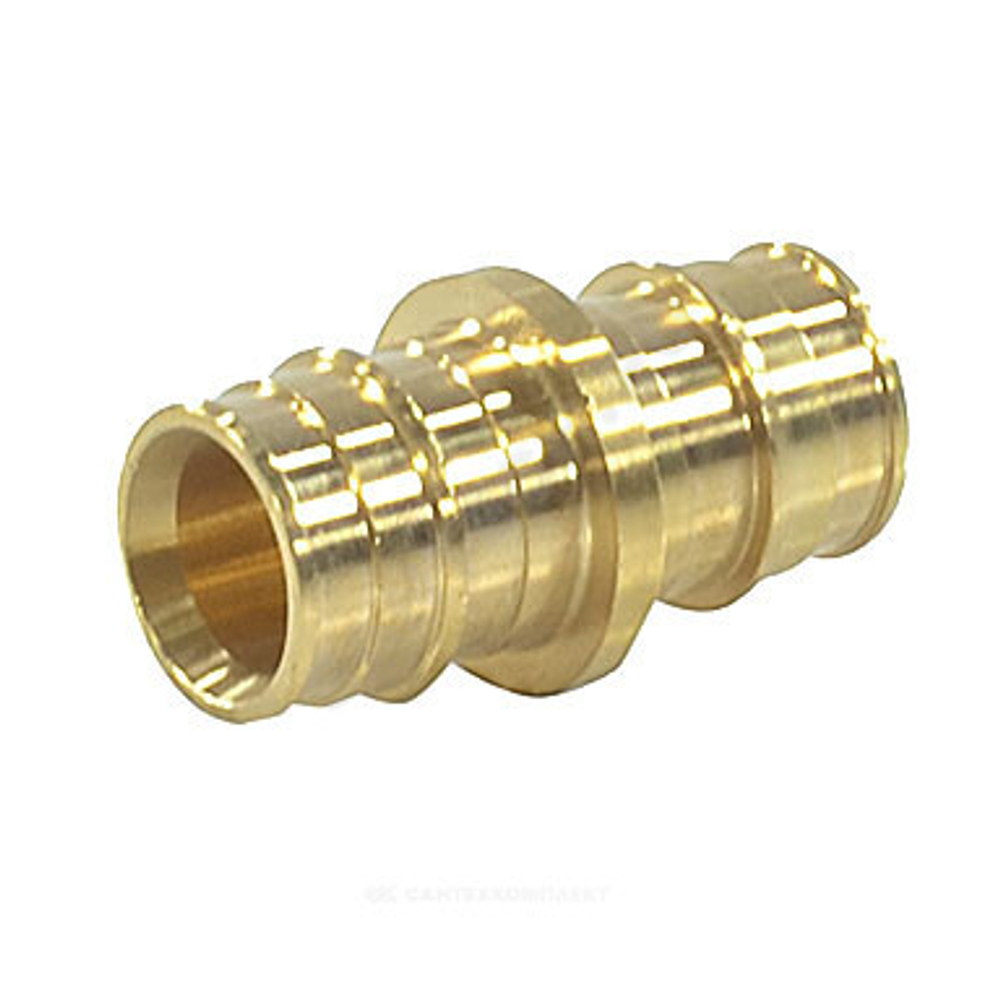 Муфта для PE-X труб радиальная латунь Дн 25 GX102 Giacomini GX102Y005