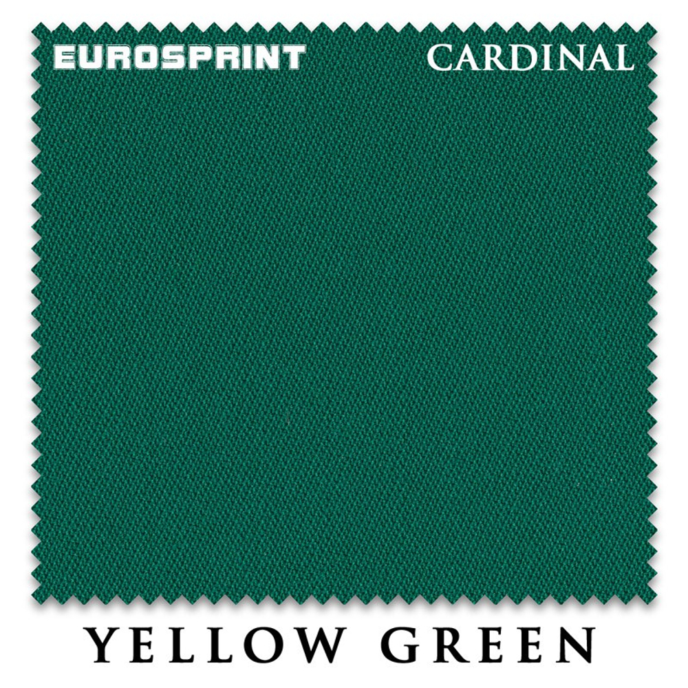 Сукно "Eurosprint Cardinal" 165см Yellow Green