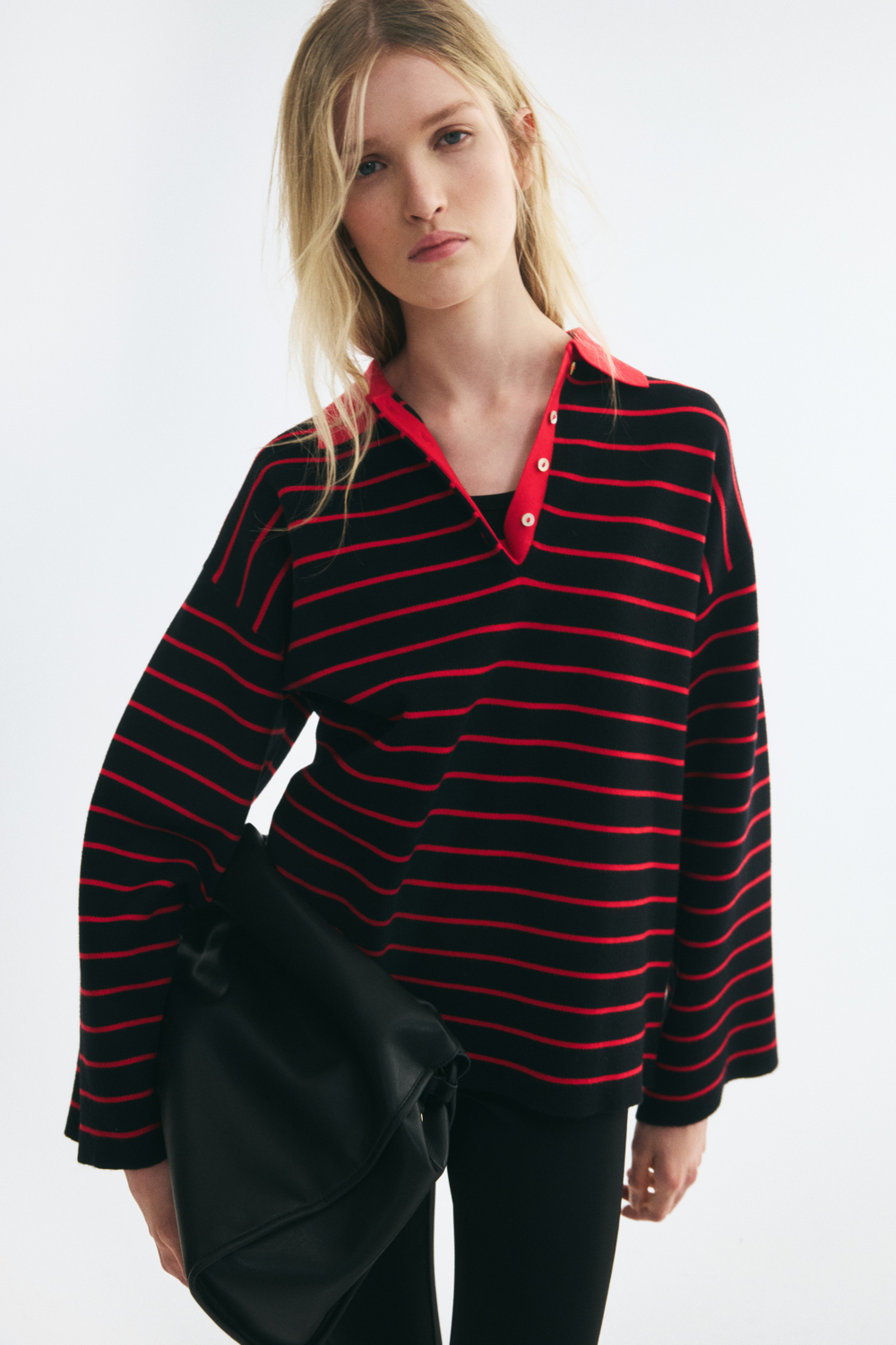 Поло оверсайз — классический воротник - H&M