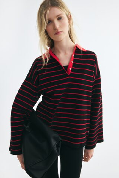 Поло оверсайз — классический воротник - H&M