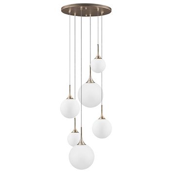 Подвесной светильник 813063 шампань/белый Globo Lightstar