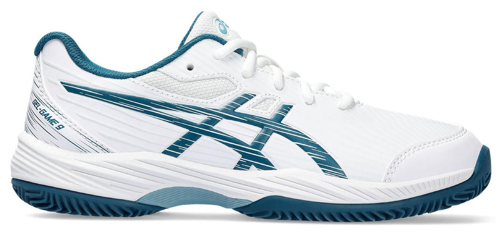 детские Кроссовки теннисные Asics Gel-Game 9 GS Clay/OC - белый