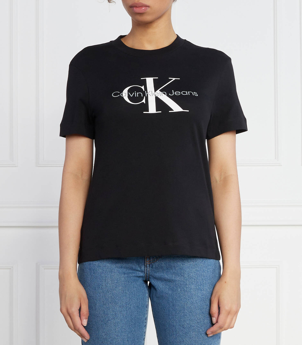 Футболка CORE MONOLOGO CALVIN KLEIN JEANS - черный(J20J219142)
