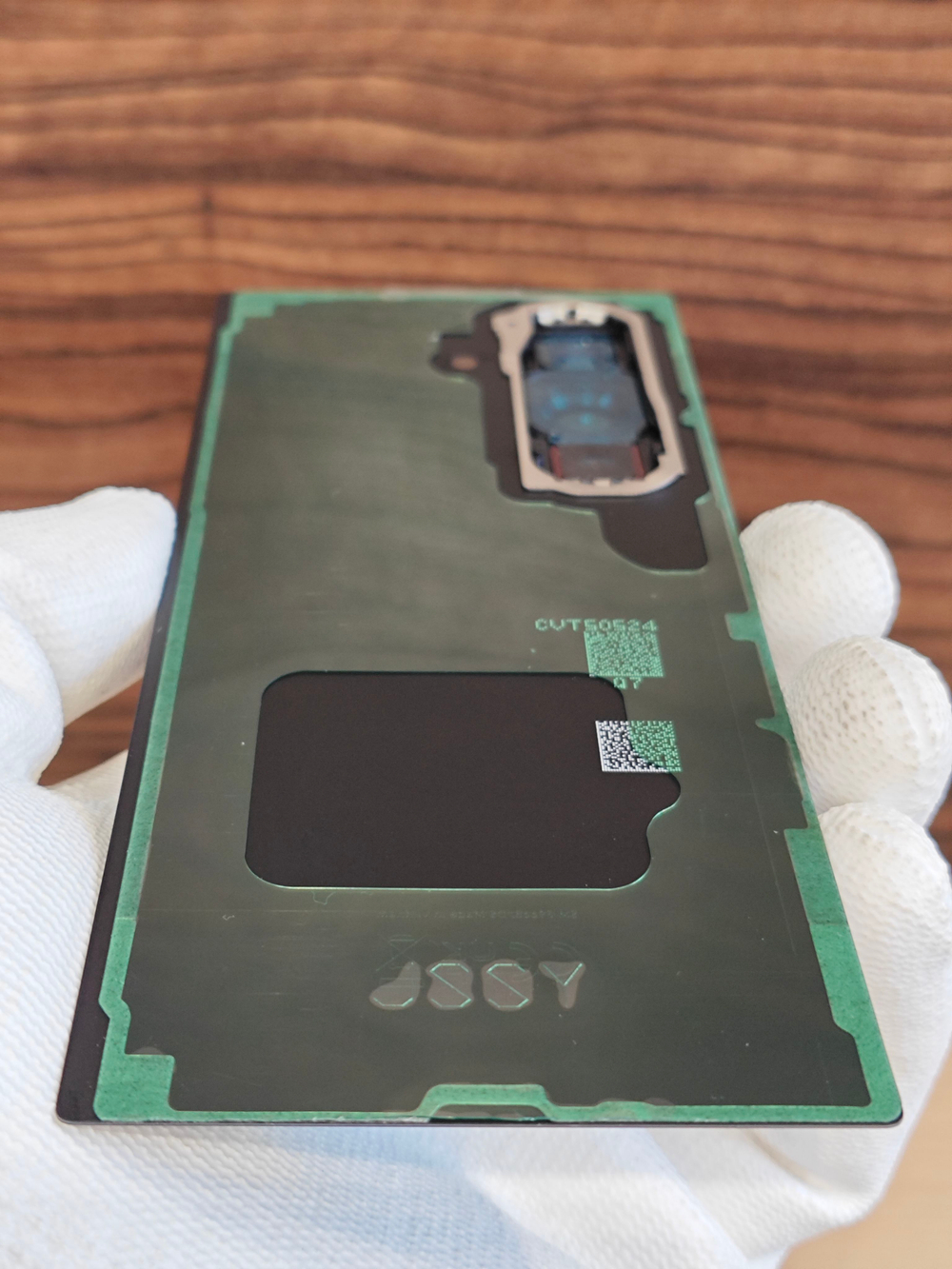 Задняя крышка ПРЕМИУМ для Samsung Z Fold 7 F966B ( заднее стекло ) Цвет: Синий / Blue Shadow