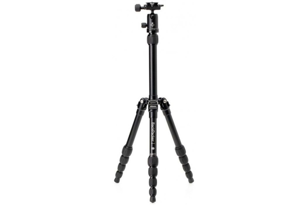Штатив Benro MeFoto BMBPABLK BackPacker Black аллюминевый (с головой)