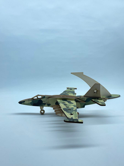 Модель-конструктор самолета СУ-25 камуфляж