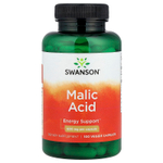 Swanson Vitamins, яблочная кислота, 600 мг, 100 растительных капсул