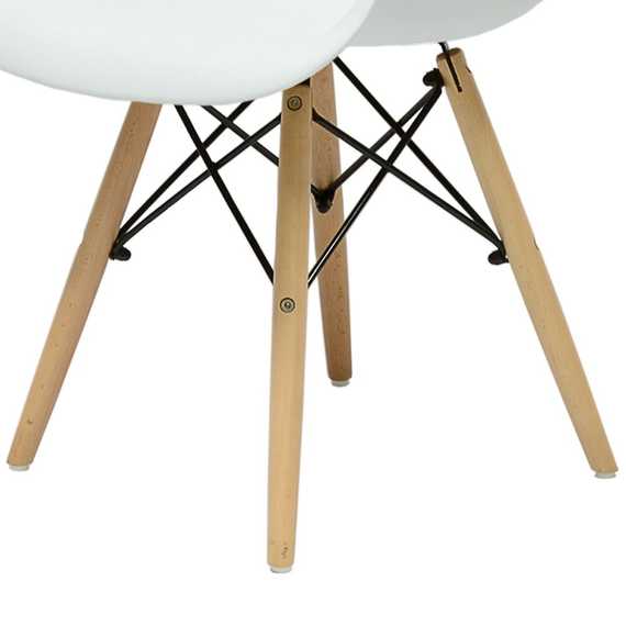 Кресло Barneo N-14 WoodMold белый