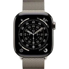 Умные часы Apple Watch Series 11 46 мм Titanium Milanese Loop Титановый