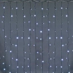 A-943 WW/W FLASH сведодиодный занавес 2*2м 300LED, провод темно-зелёный