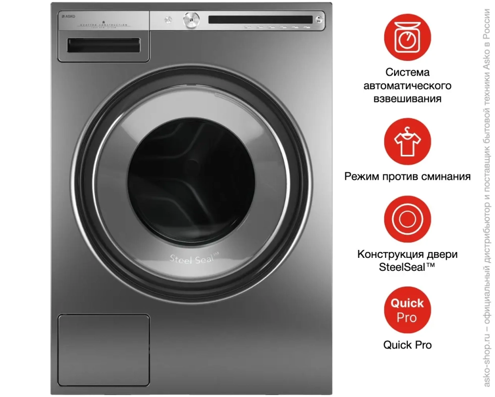 Стиральная машина Asko W4086C.T/2 фото 5