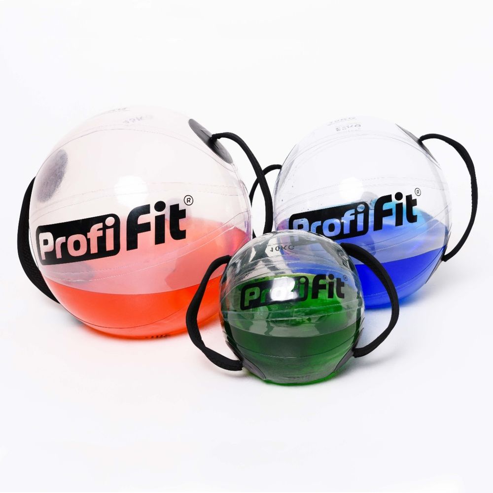 Мяч для функционального тренинга (водоналивной, D40 см) PROFI-FIT