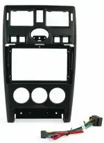Магнитола для Lada Priora 2007-2013 (рамка черная) - Kuberg OL-9066-1 QLed+2K, Android 12, Быстрая, CarPlay, 4G SIM-слот