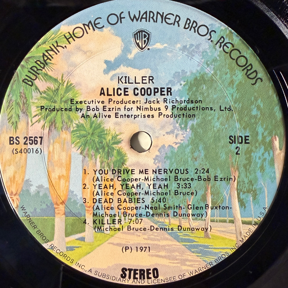 Alice Cooper ‎– Killer (США 1973г.)