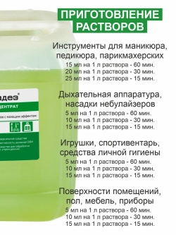 Дезинфицирующее средство для инструментов маникюра