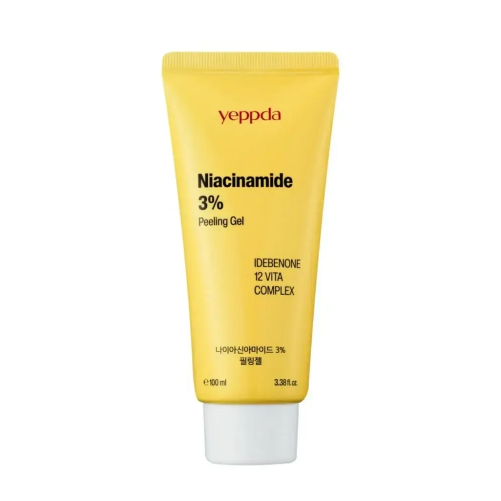 Очищающий пилинг-гель для лица с ниацинамидом Yeppda Niacinamide 3% Peeling Gel Срок 30.10.2026