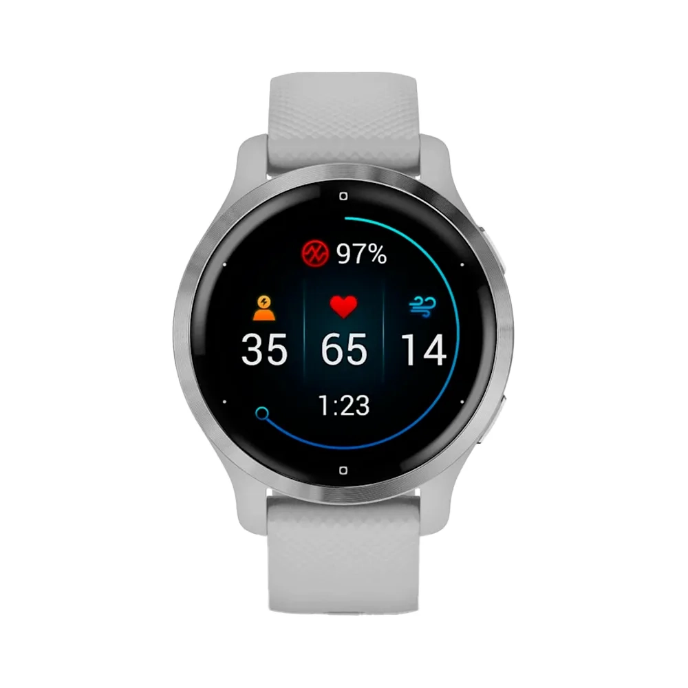Умные часы Garmin Venu 2S, 40.4mm, Silver (010-02429-12)