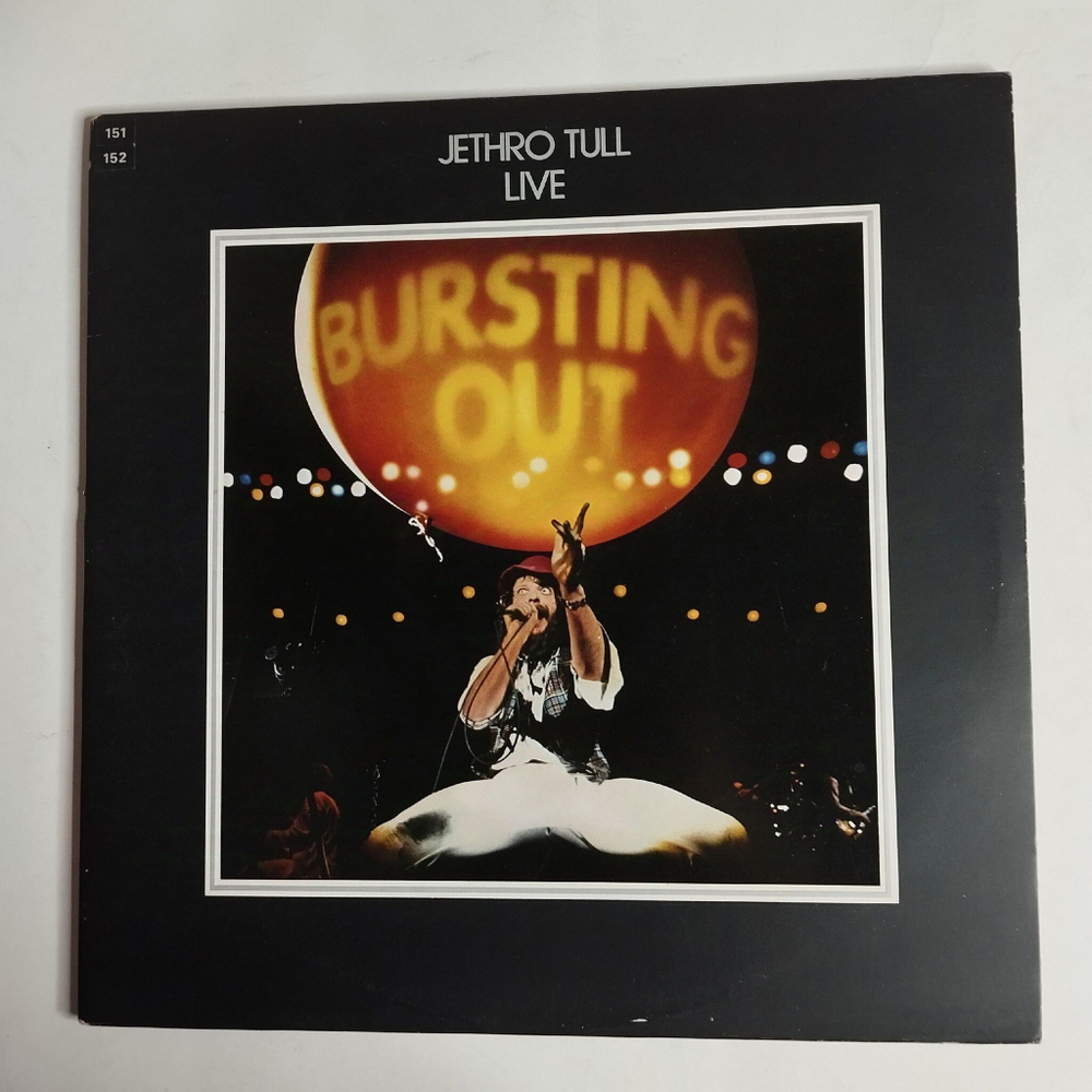 Винтажная виниловая пластинка LP Jethro Tull Live Bursting Out (UK 1978)