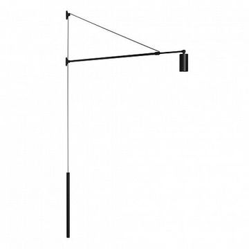 Бра 6W 3000К 059601 черный SP-KANEL-WALL-6W Warm3000 (BK, 36 deg, 230V, TELESCOPIC) Arlight