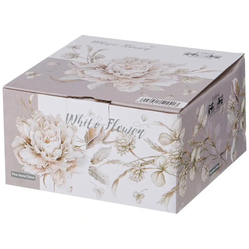 Чайная пара 350мл «WHITE FLOWER»