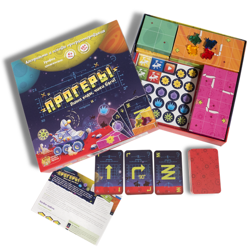 Прогеры Развивающая и обучающая настольная игра