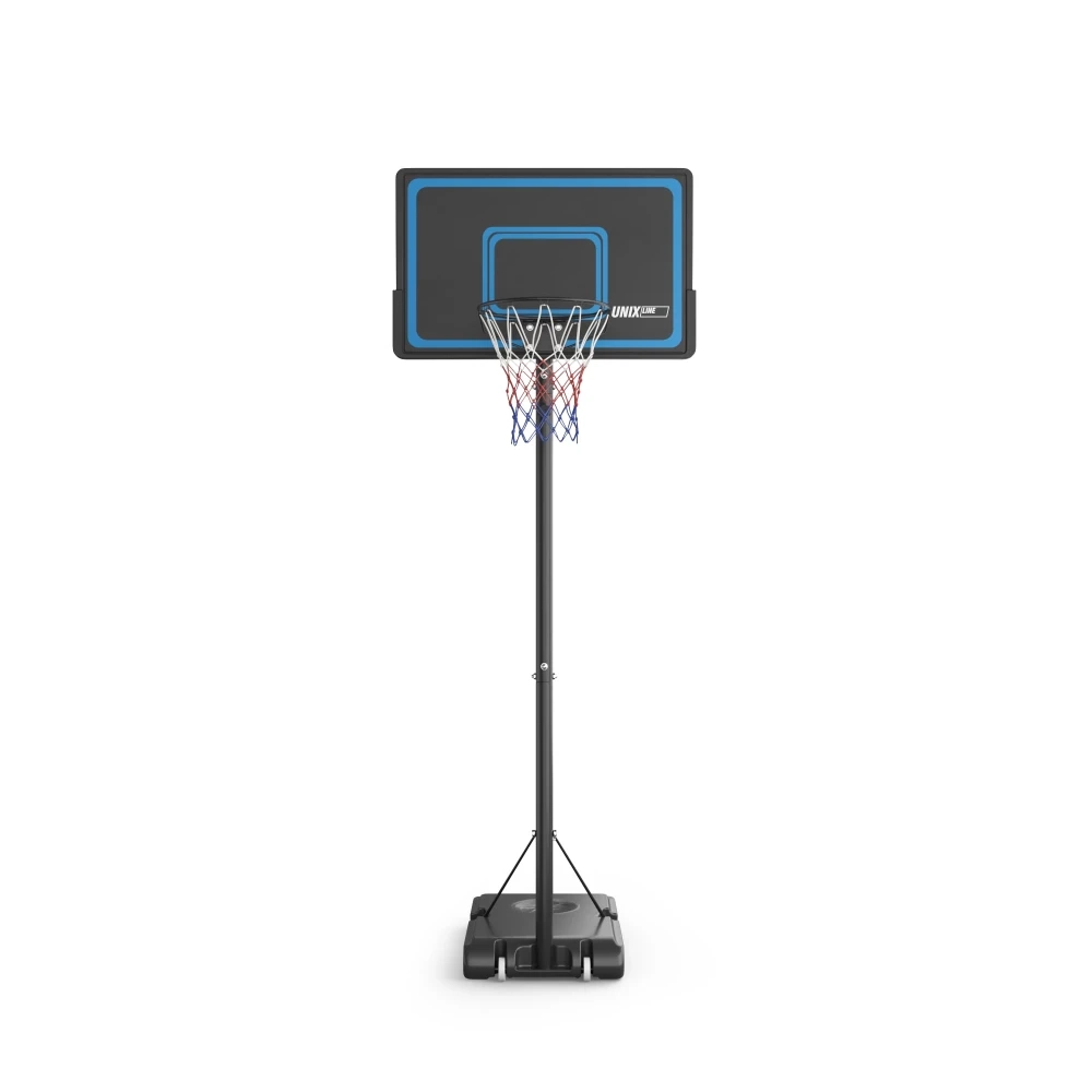Cтойка баскетбольная мобильная UNIX Line B-Stand-PE 44x28 R45 H135-305 см