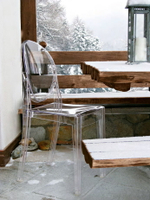 стул Kartell Victoria Ghost Chair  ( прозрачный )