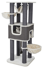 Домик для кошки Humberto XXL, 174 см, кремовый/серый, Trixie