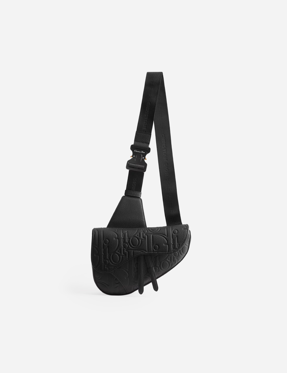 Сумка Dior Saddle Bag Leather "Black Dior Gravity"