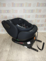 Автокресло детское Happy Baby Reex Isofix I-Size группа 0/1/2/3 (0-36 ) Black