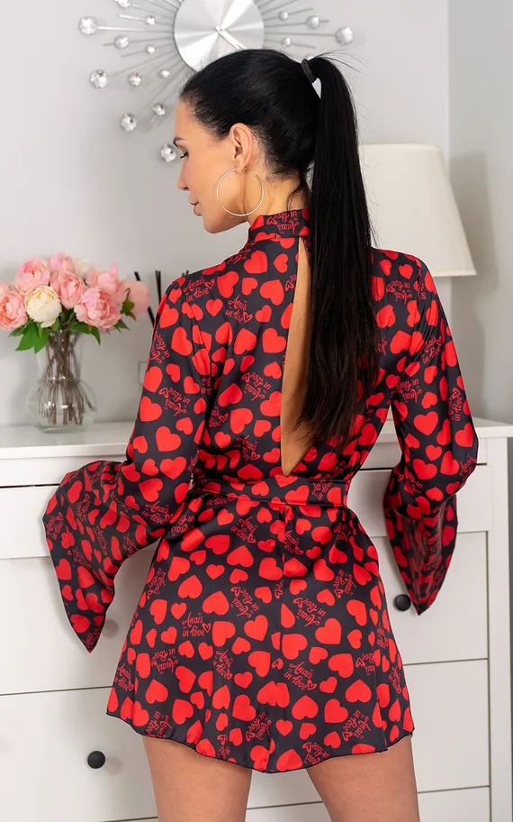 Morgan short robe