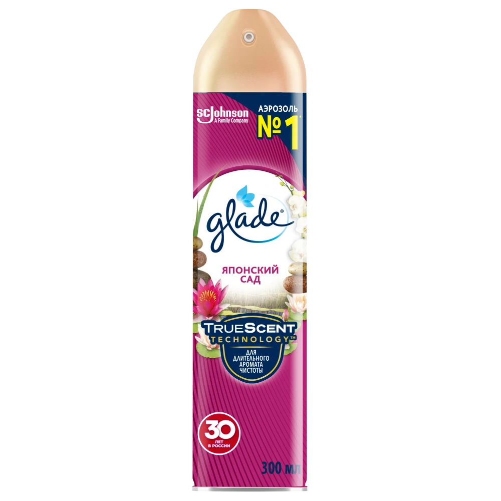 Glade освежитель воздуха Японский сад 300мл