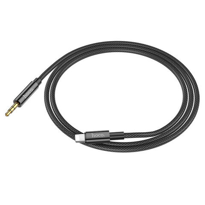 Кабель HOCO UPA19 Lightning(m) - 3.5 Jack(m) 1м Black