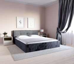 Двуспальная кровать с настилом Оптима Лайт, 140х180