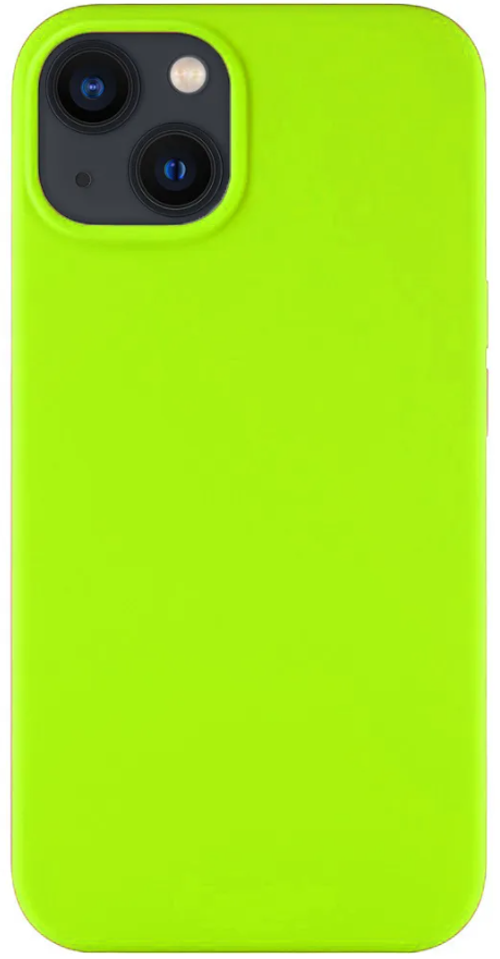 Чехол-накладка  i-Phone 13 Silicone icase  №60 травяная