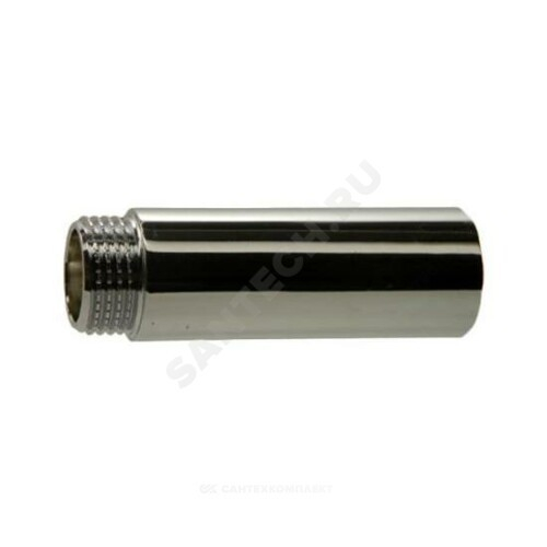 Переходник удлинитель хром 1/2"- 40мм