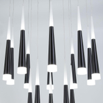 Citilux Вегас CL227161 LED Люстра каскадная Чёрная