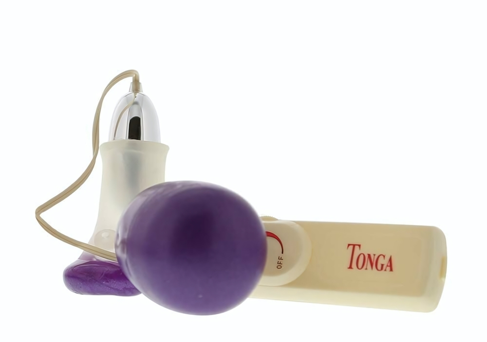 Вакуумный стимулятор клитора Vibrating Clit Massager (Цвет: фиолетовый)
