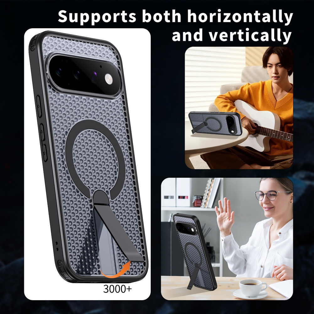 Прозрачный чехол Mesh Pro Magnetic Case для Google Pixel 11 Pro XL