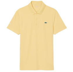 Мужское теннисное поло Lacoste Tennis x Novak Djokovic - yellow