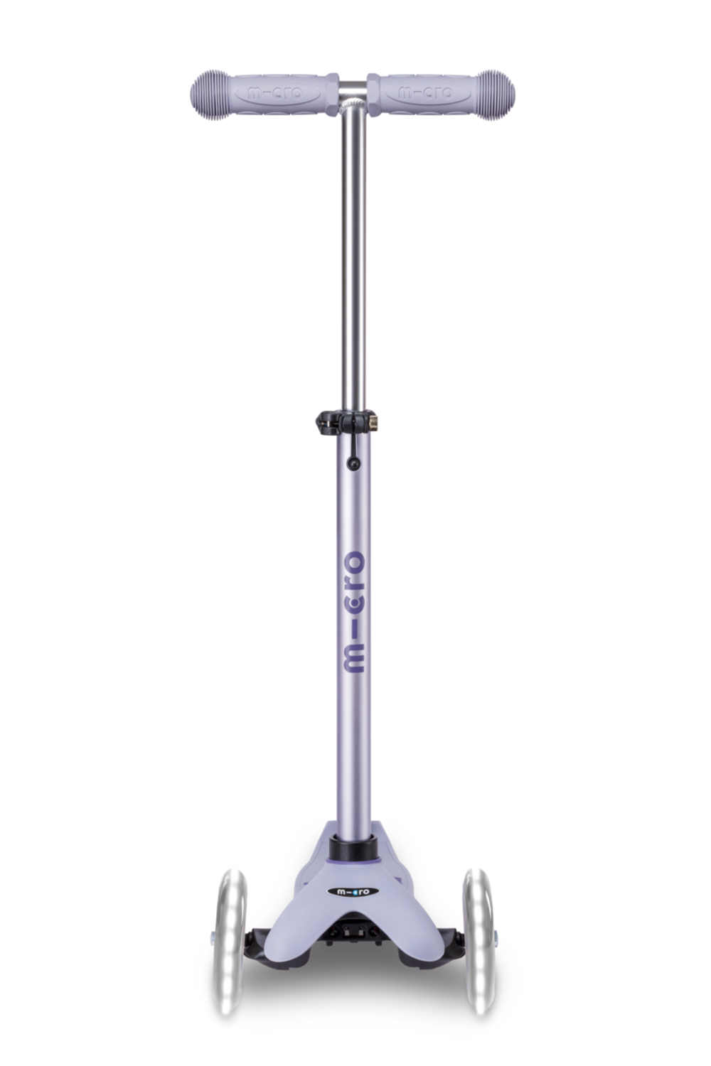 Самокат Micro Mini2Grow Deluxe LED 2.0 лавандовый