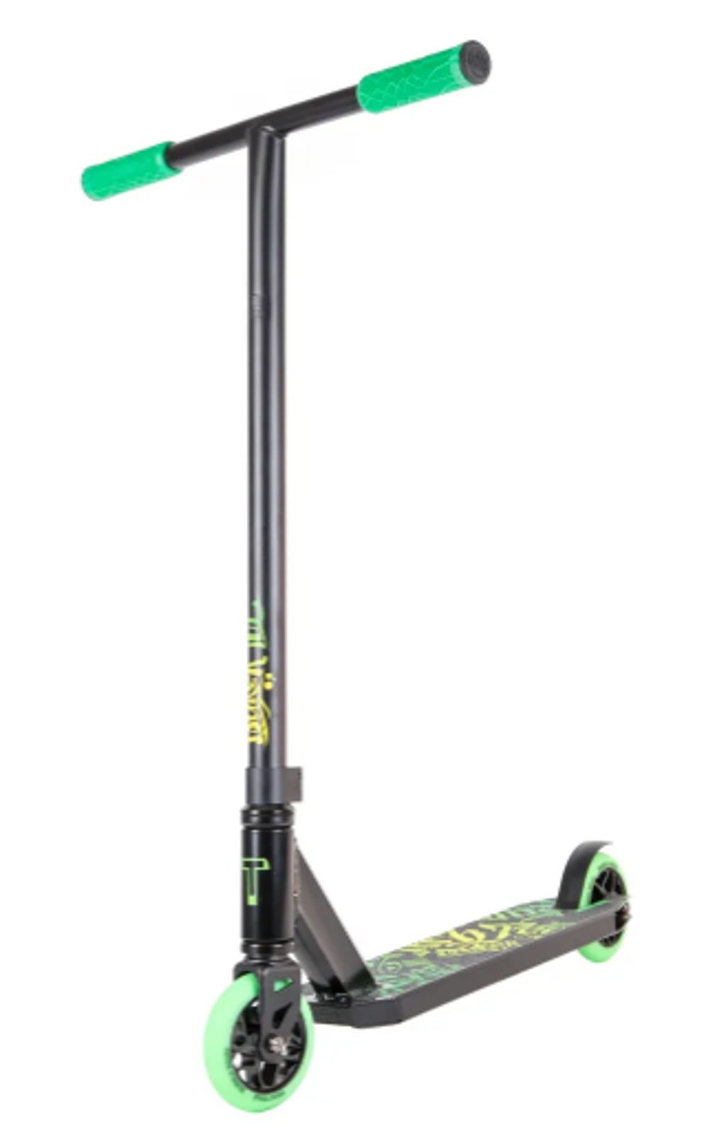 Самокат Tech Team Duker 101 black/green (Чёрный-зелёный) 2022